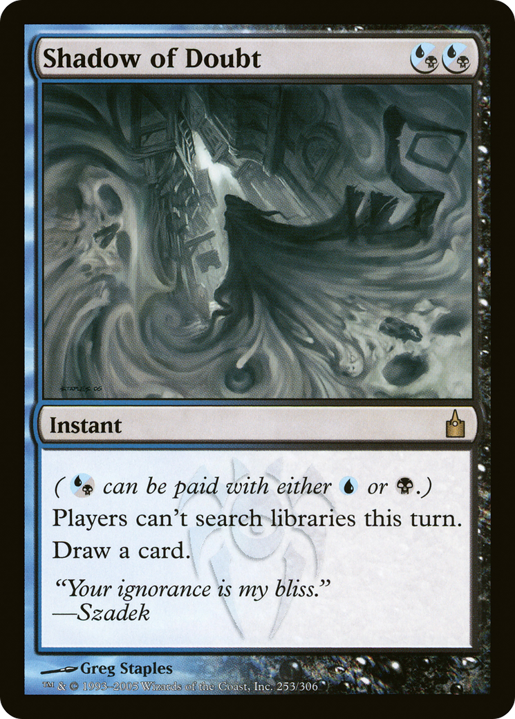 Shadow of Doubt (253) - Ravnica: City of Guilds