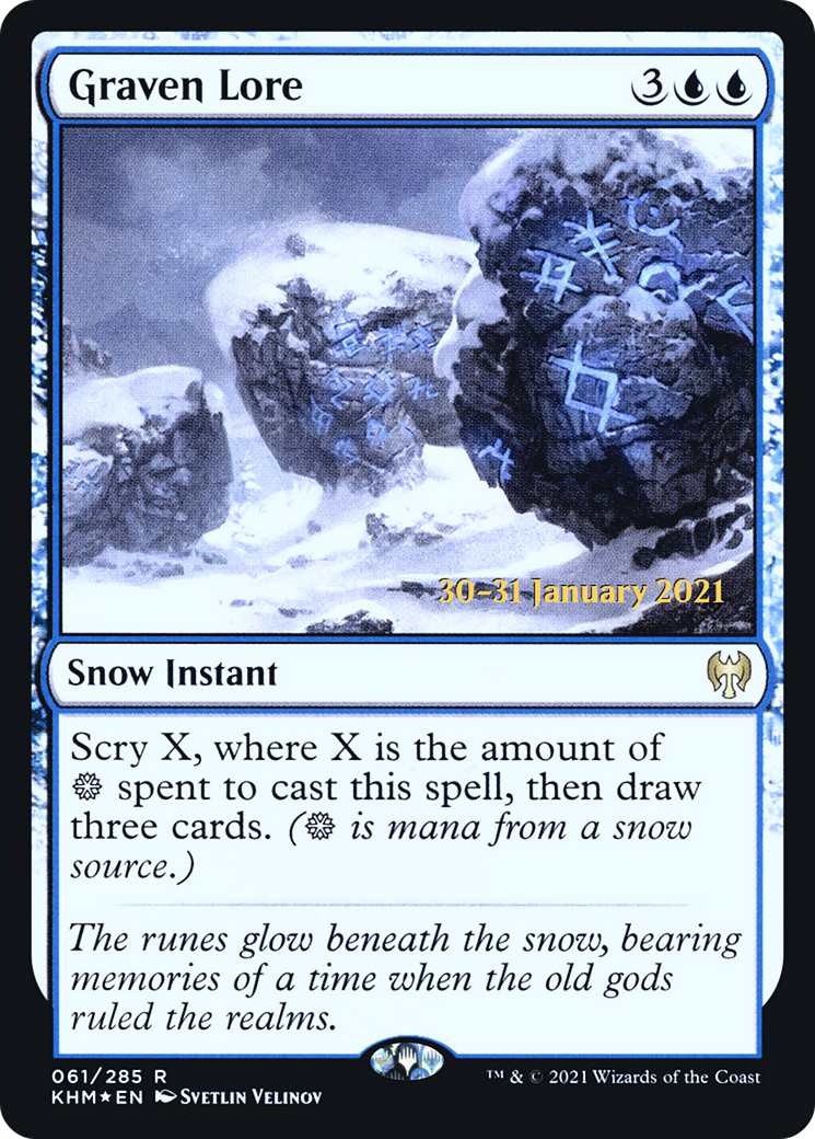 Graven Lore (061) Foil - Kaldheim Promos
