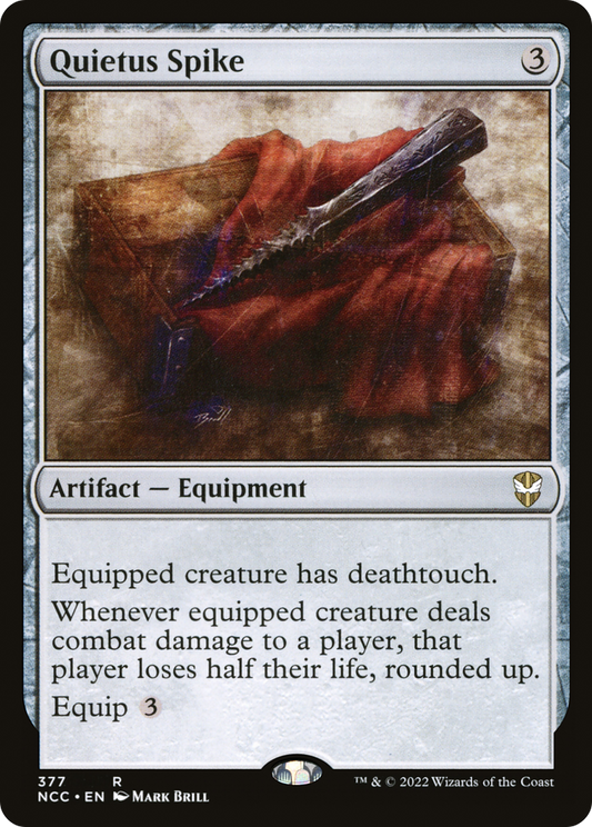 Quietus Spike (377) - New Capenna Commander
