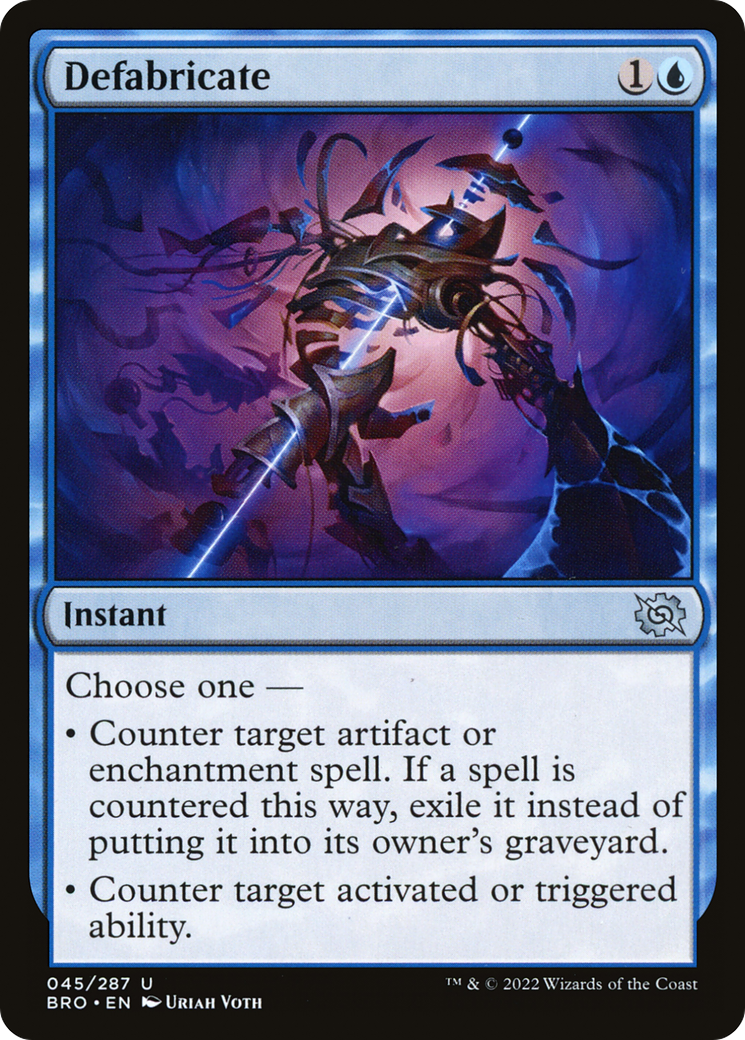 Defabricate (045) Foil - The Brothers' War