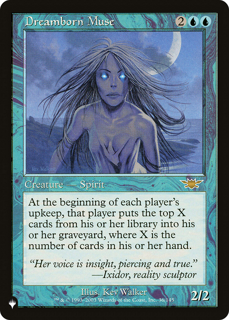 Dreamborn Muse (Retro) (LGN-36) - The List