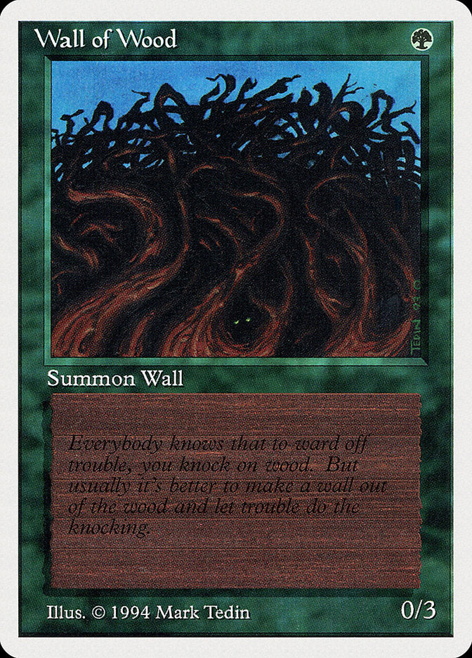 Wall of Wood [Summer Magic / Edgar] | Silver Goblin