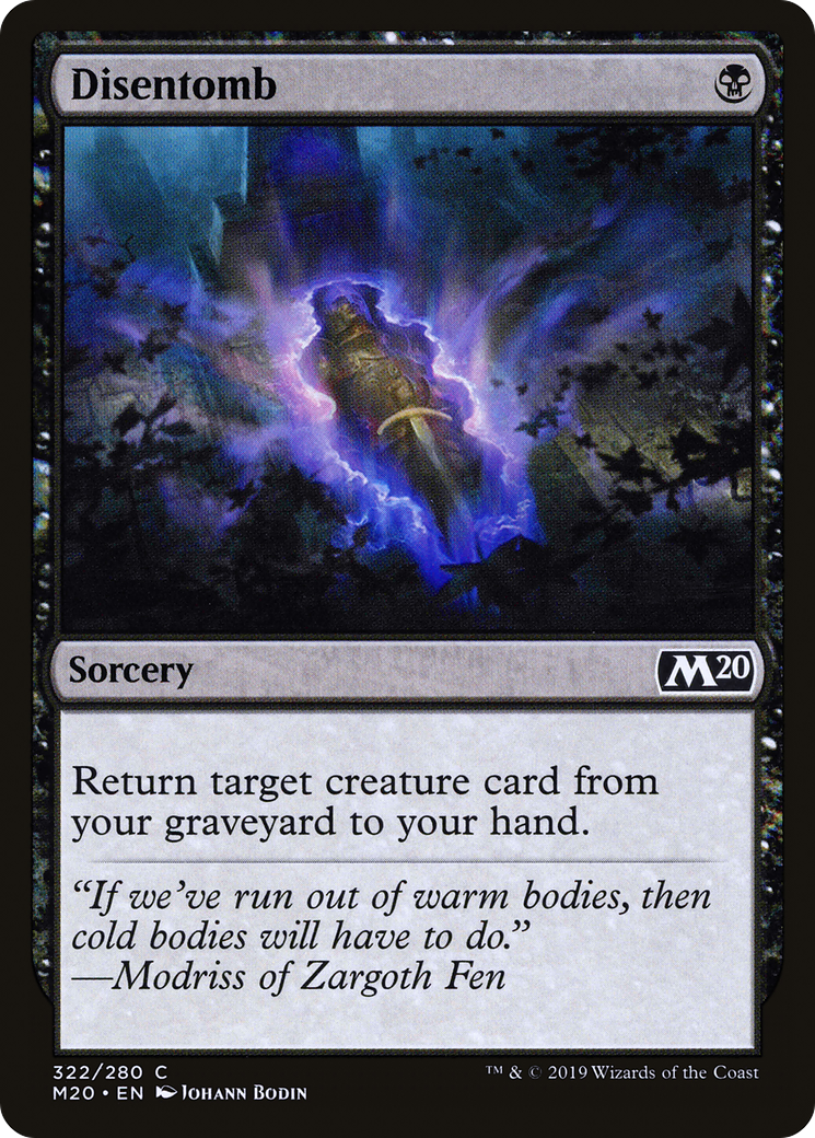 Disentomb (322) - Core Set 2020