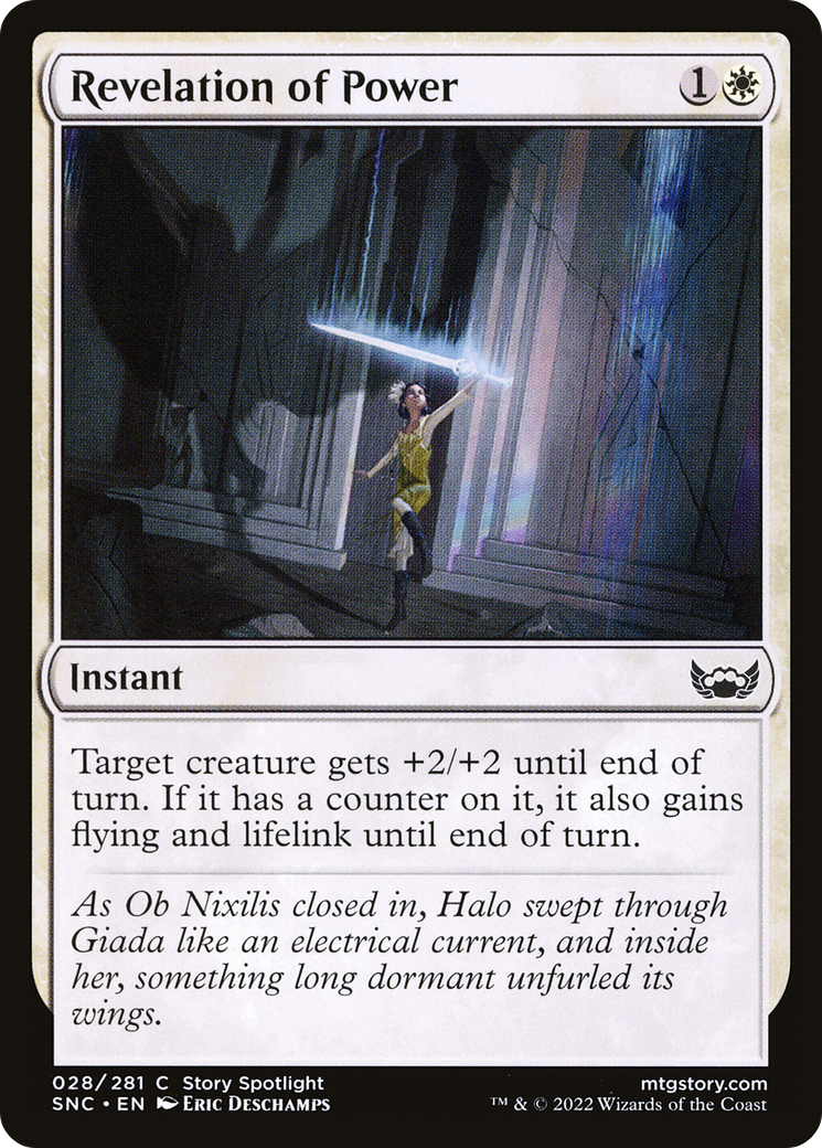 Revelation of Power (028) Foil - Streets of New Capenna