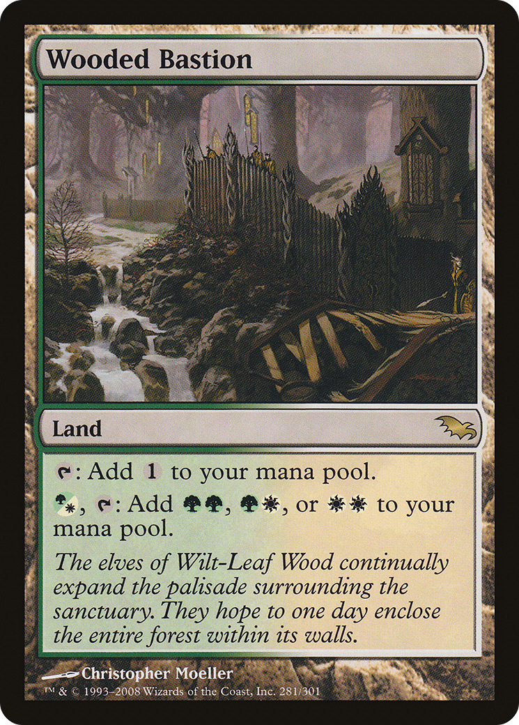 Wooded Bastion (281) - Shadowmoor