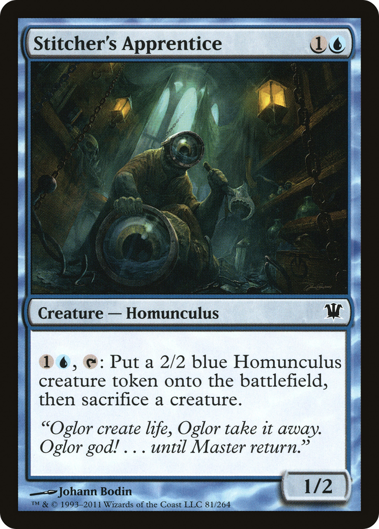 Stitcher's Apprentice (081) Foil - Innistrad