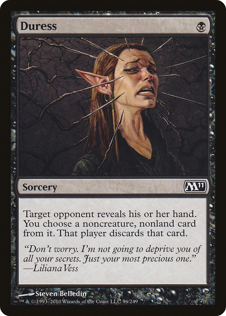 Duress (096) Foil - Magic 2011