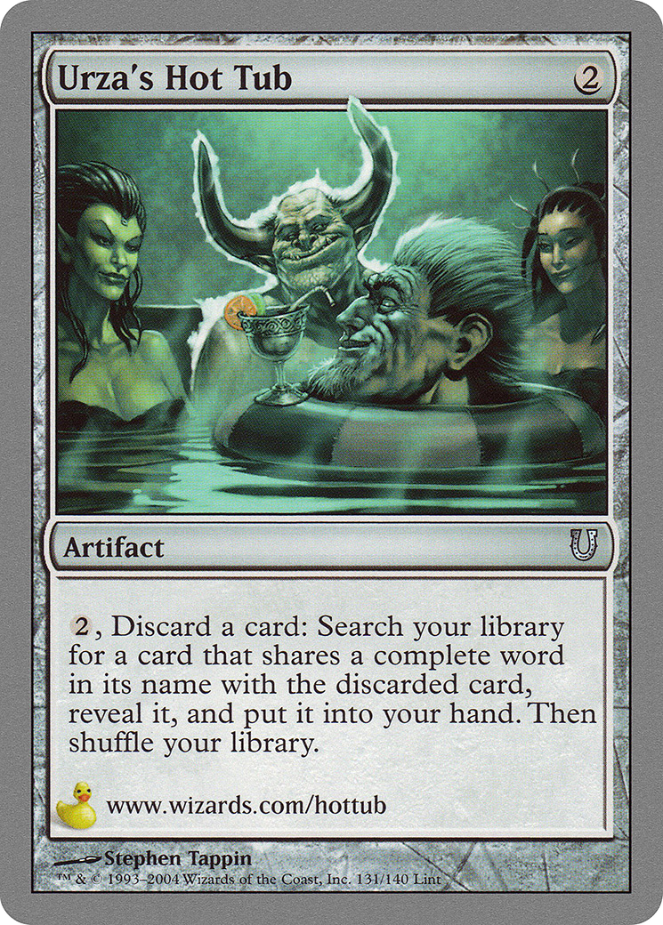 Urza's Hot Tub [Unhinged] Foil