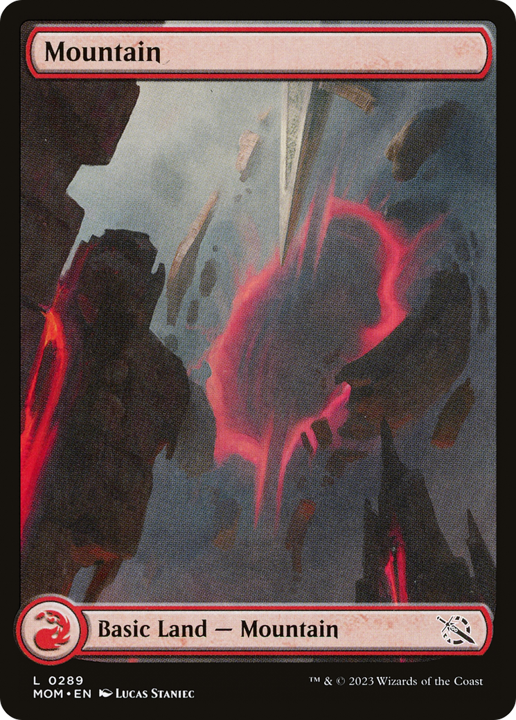Mountain (289) Foil - March of the Machine