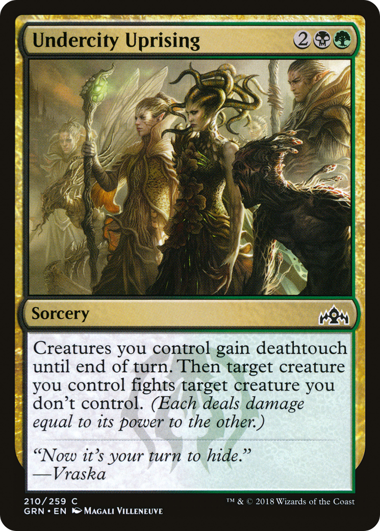Undercity Uprising (210) Foil - Guilds of Ravnica