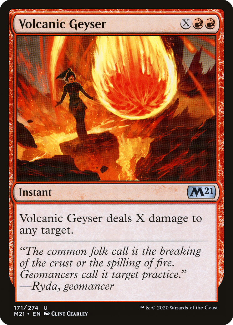 Volcanic Geyser [Core Set 2021] Foil