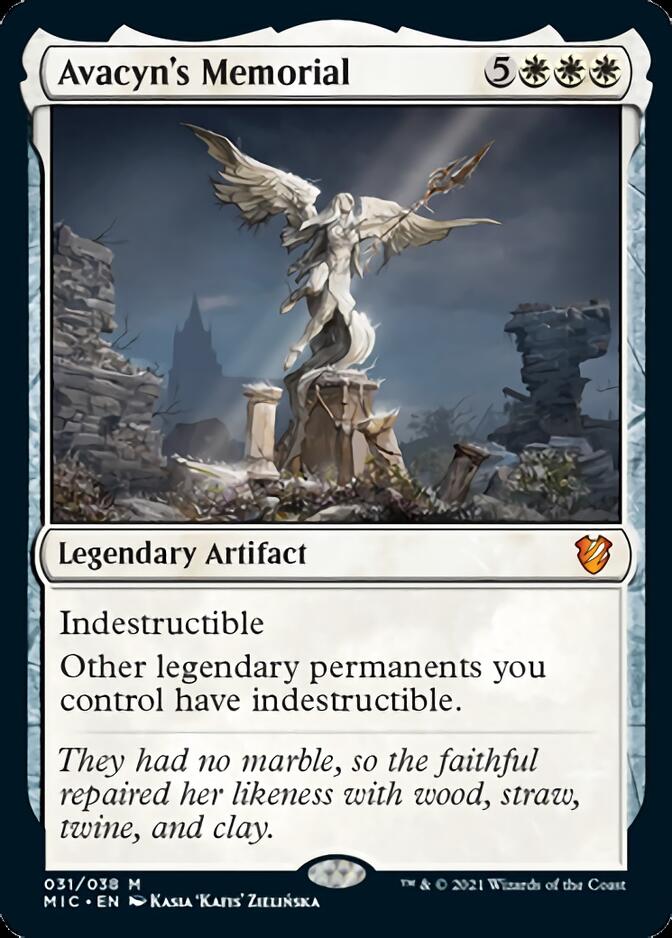 Avacyn's Memorial [Innistrad: Midnight Hunt Commander] | Silver Goblin