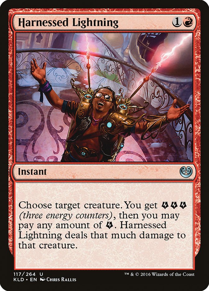 Harnessed Lightning [Kaladesh] | Silver Goblin