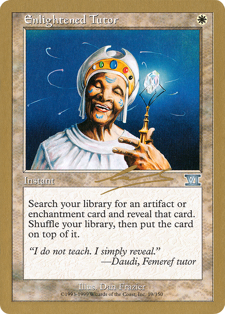 Enlightened Tutor (Retro) (nl19) - World Championship Decks 2000