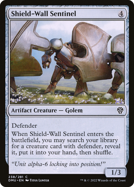 Shield-Wall Sentinel [Dominaria United] Foil