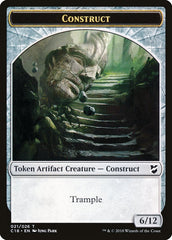 Clue // Construct (021) Double-Sided Token [Commander 2018 Tokens] | Silver Goblin