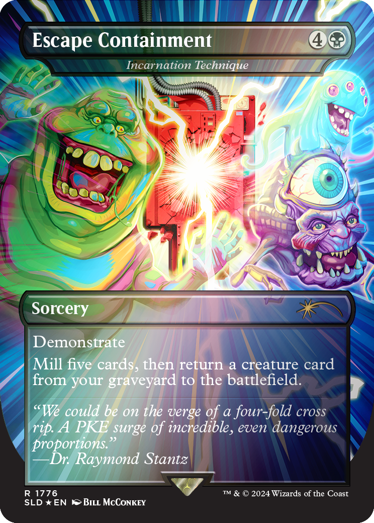 Escape Containment – Incarnation Technique (1776) Foil - Secret Lair Drop Series