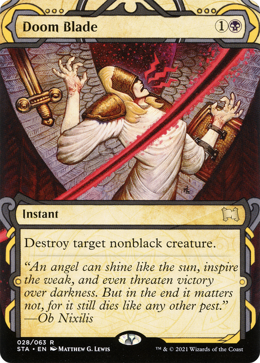 Doom Blade (028) - Strixhaven Mystical Archive