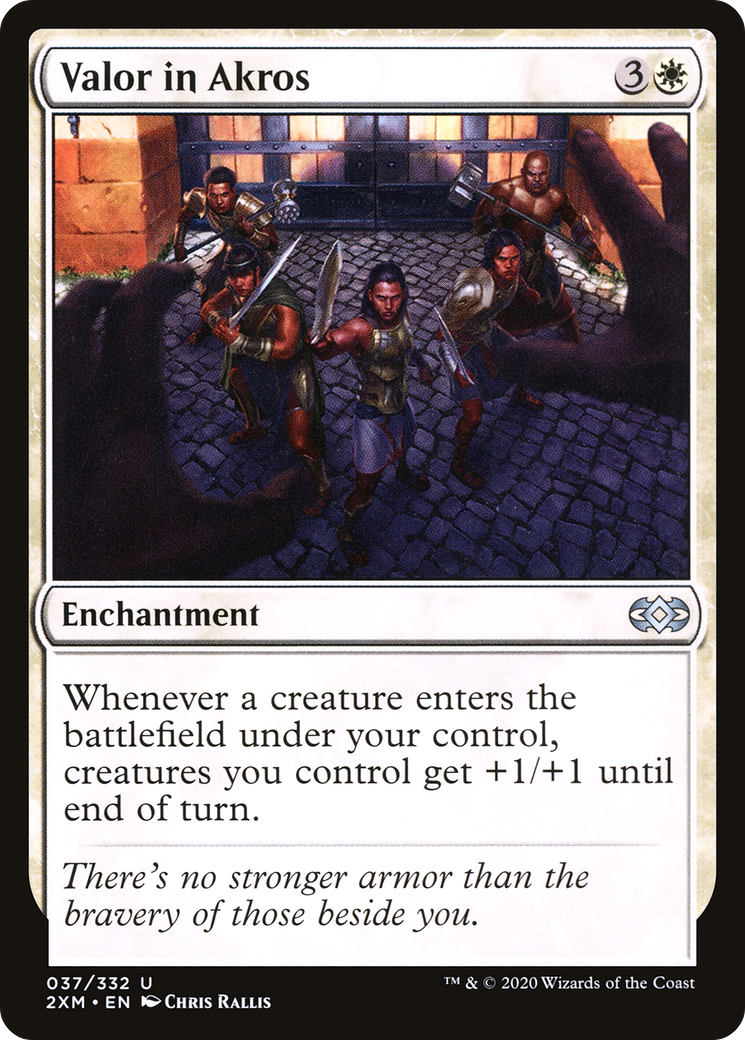 Valor in Akros (037) - Double Masters