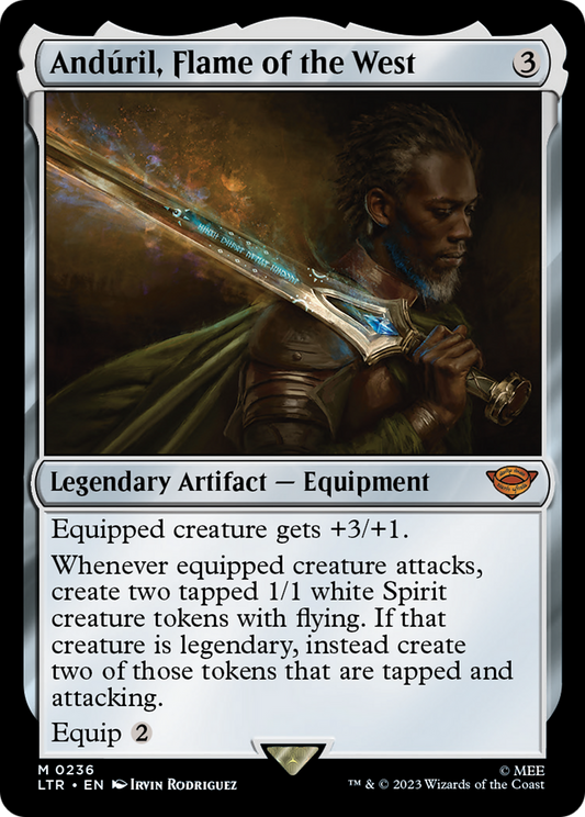 Andúril, Flame of the West (236) Foil - The Lord of the Rings: Tales of Middle-earth