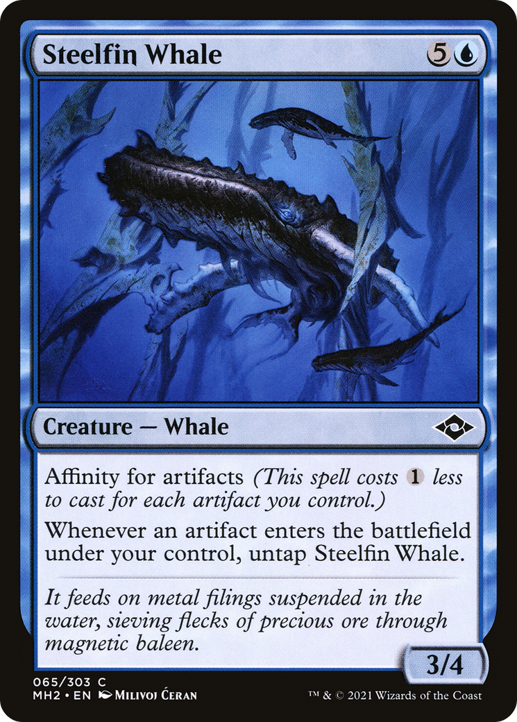 Steelfin Whale (065) - Modern Horizons 2