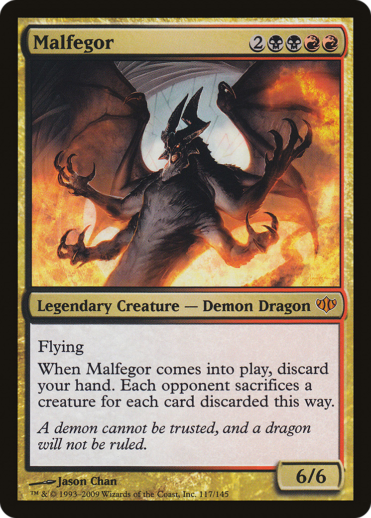 Malfegor (117) Foil - Conflux