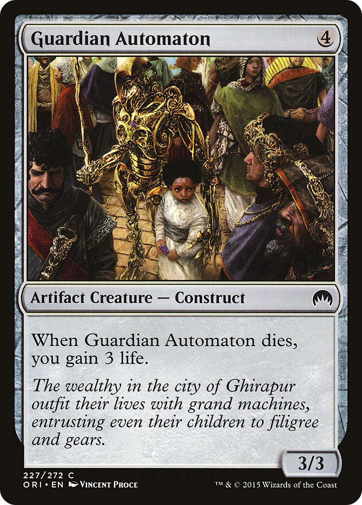 Guardian Automaton (227) Foil - Magic Origins