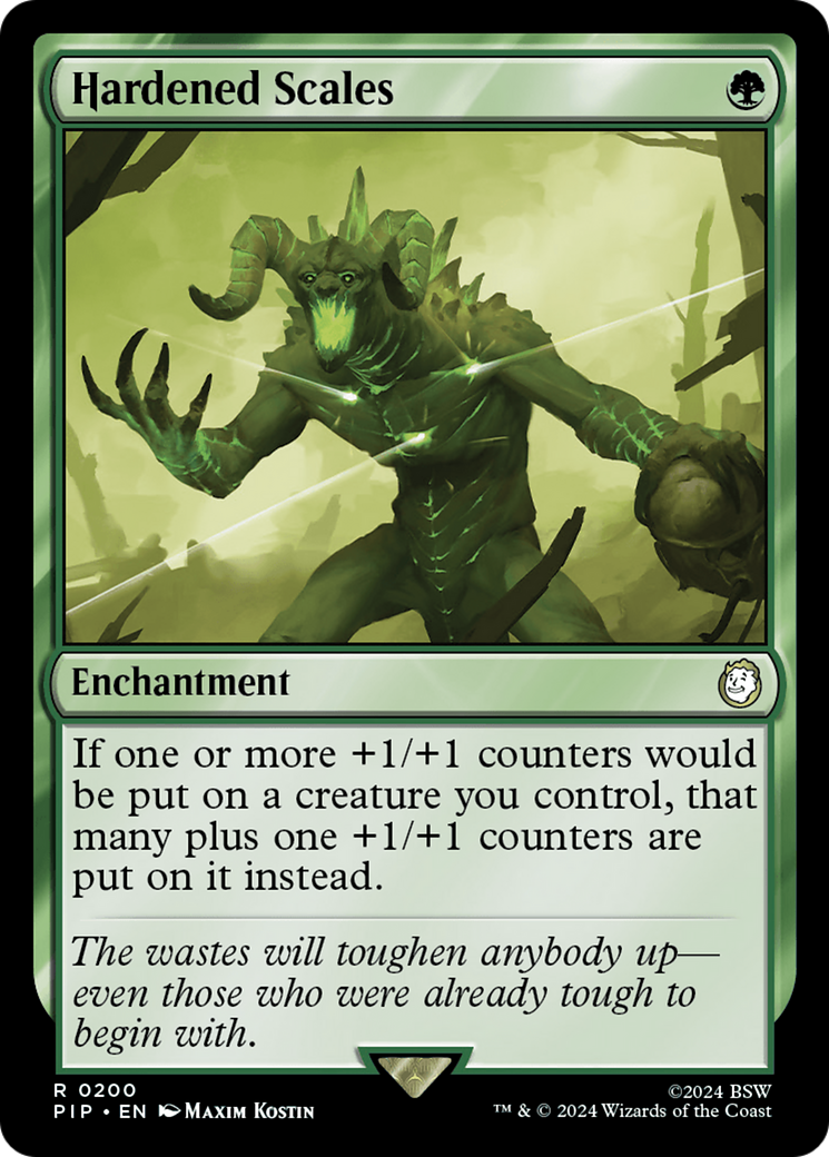 Hardened Scales (200) Foil - Fallout