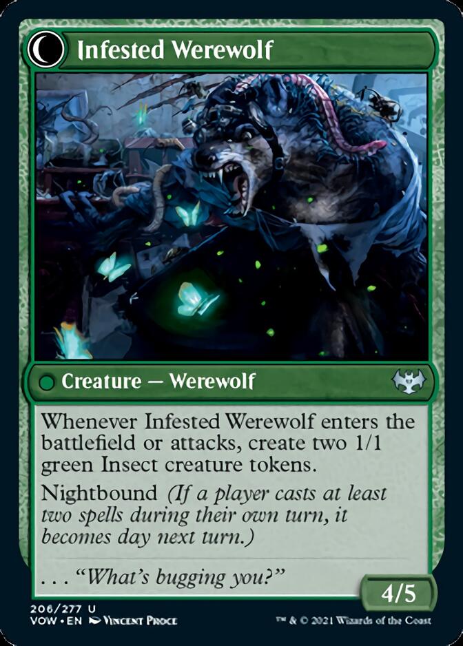 Infestation Expert (206) Foil - Innistrad: Crimson Vow