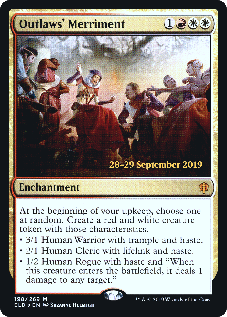 Outlaws' Merriment (198) Foil - Throne of Eldraine Promos