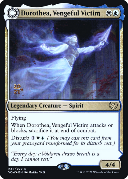 Dorothea, Vengeful Victim // Dorothea's Retribution (235s) Foil - Innistrad: Crimson Vow Promos