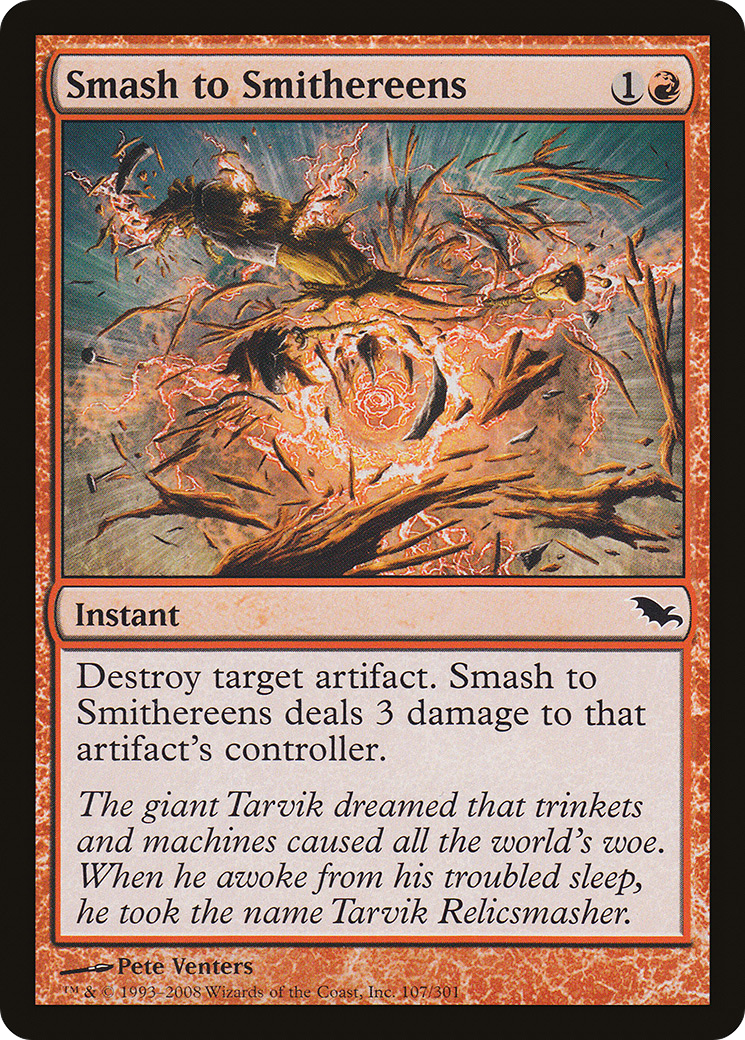 Smash to Smithereens (107) Foil - Shadowmoor