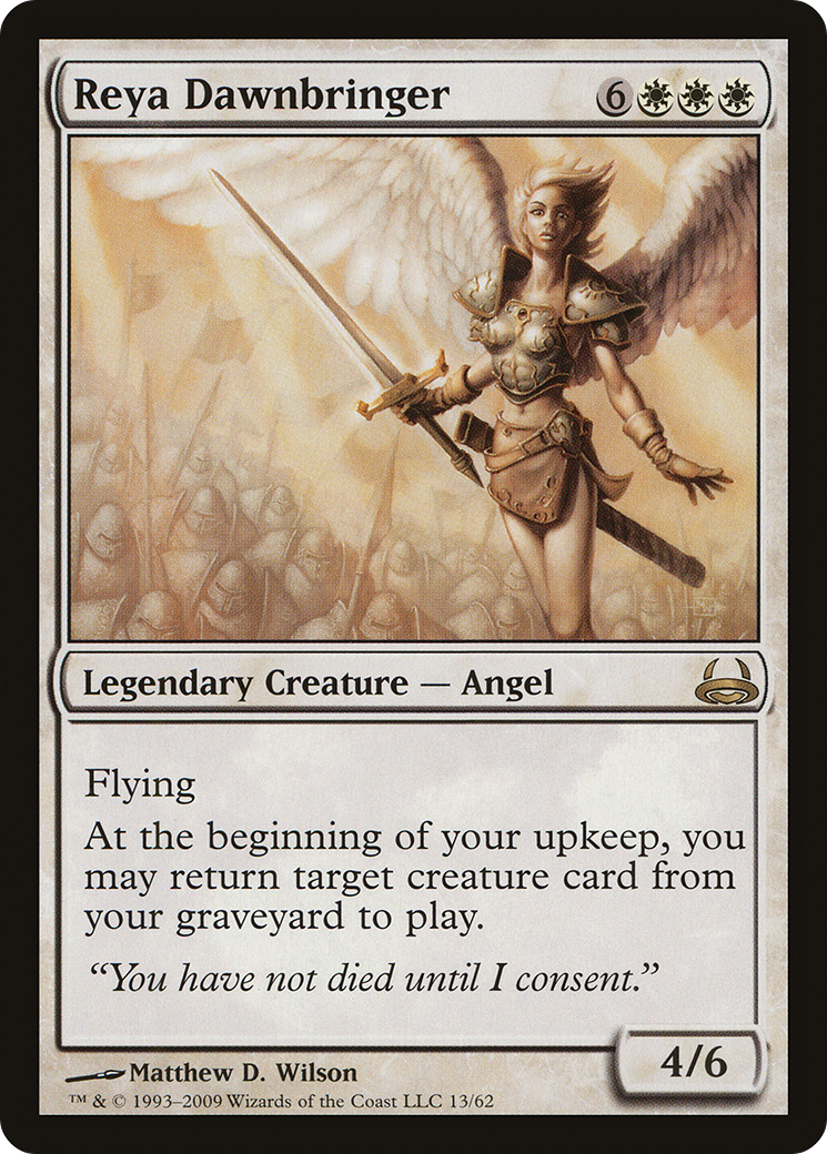 Reya Dawnbringer (013) - Duel Decks: Divine vs. Demonic