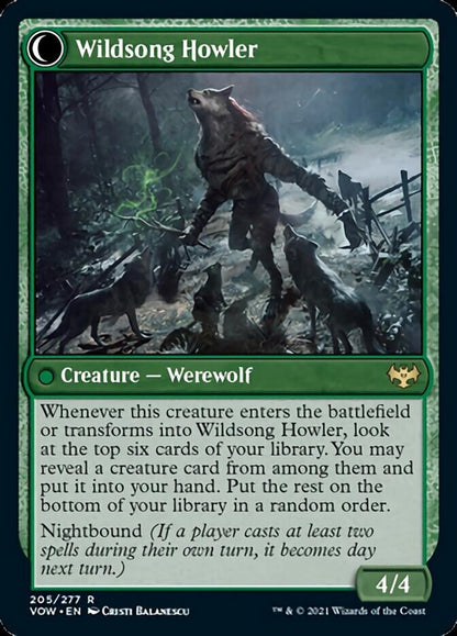 Howlpack Piper (205) - Innistrad: Crimson Vow