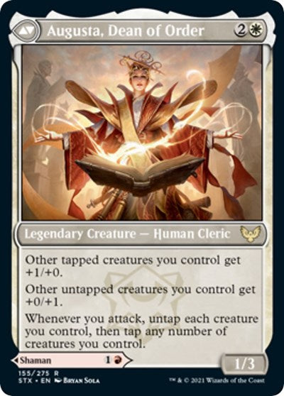 Plargg, Dean of Chaos (155) Foil - Strixhaven: School of Mages Promos