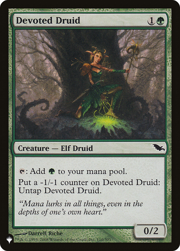 Devoted Druid (SHM) [The List] | Silver Goblin