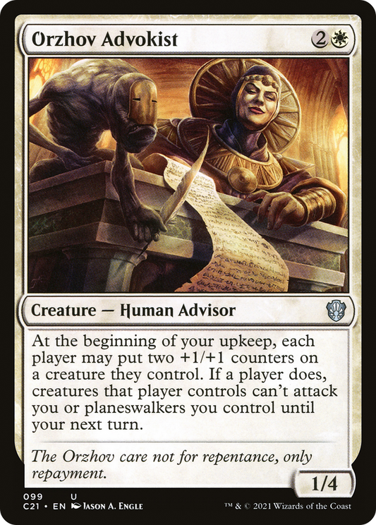 Orzhov Advokist (099) - Commander 2021
