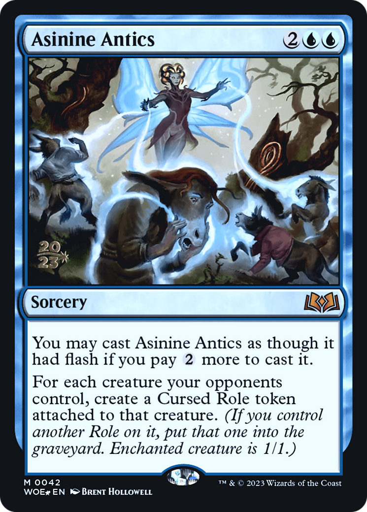 Asinine Antics (042) Foil - Wilds of Eldraine Promos