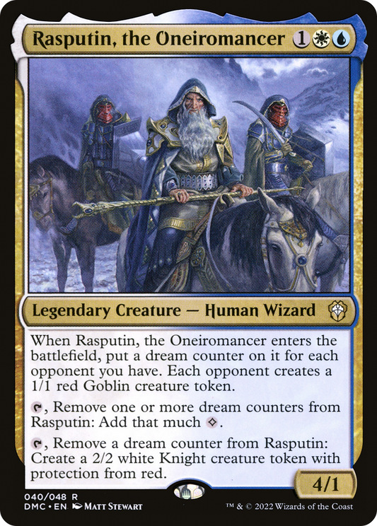 Rasputin, the Oneiromancer [Dominaria United Commander] Foil