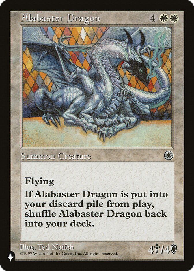 Alabaster Dragon [The List] | Silver Goblin