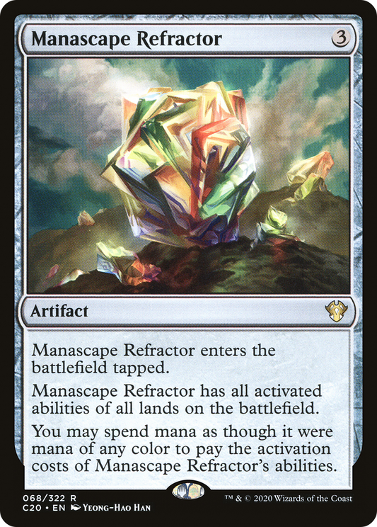 Manascape Refractor (068) - Commander 2020