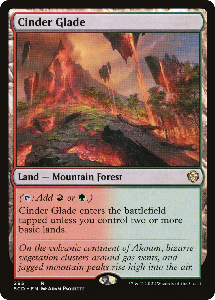 Cinder Glade [Starter Commander Decks] | Silver Goblin