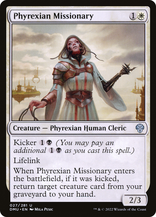 Phyrexian Missionary [Dominaria United] Foil