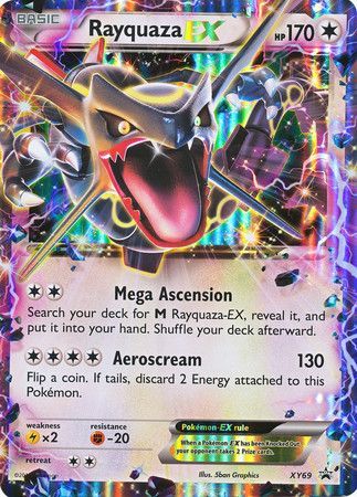 Rayquaza EX (XY69) (Jumbo Card) [XY: Black Star Promos] | Silver Goblin