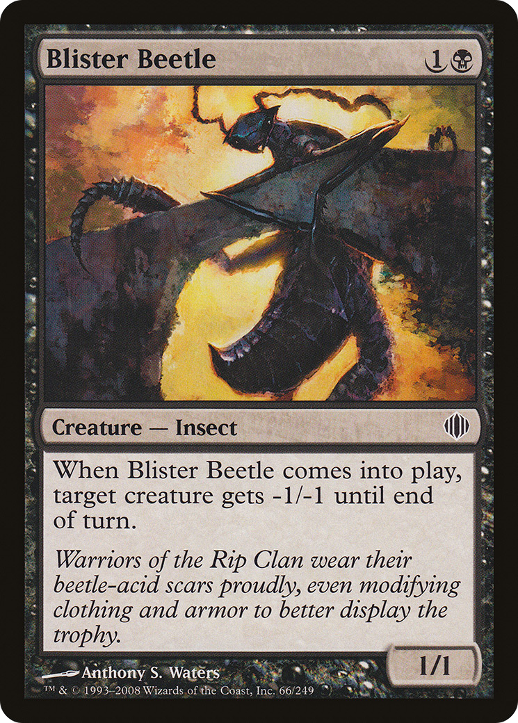 Blister Beetle (066) - Shards of Alara