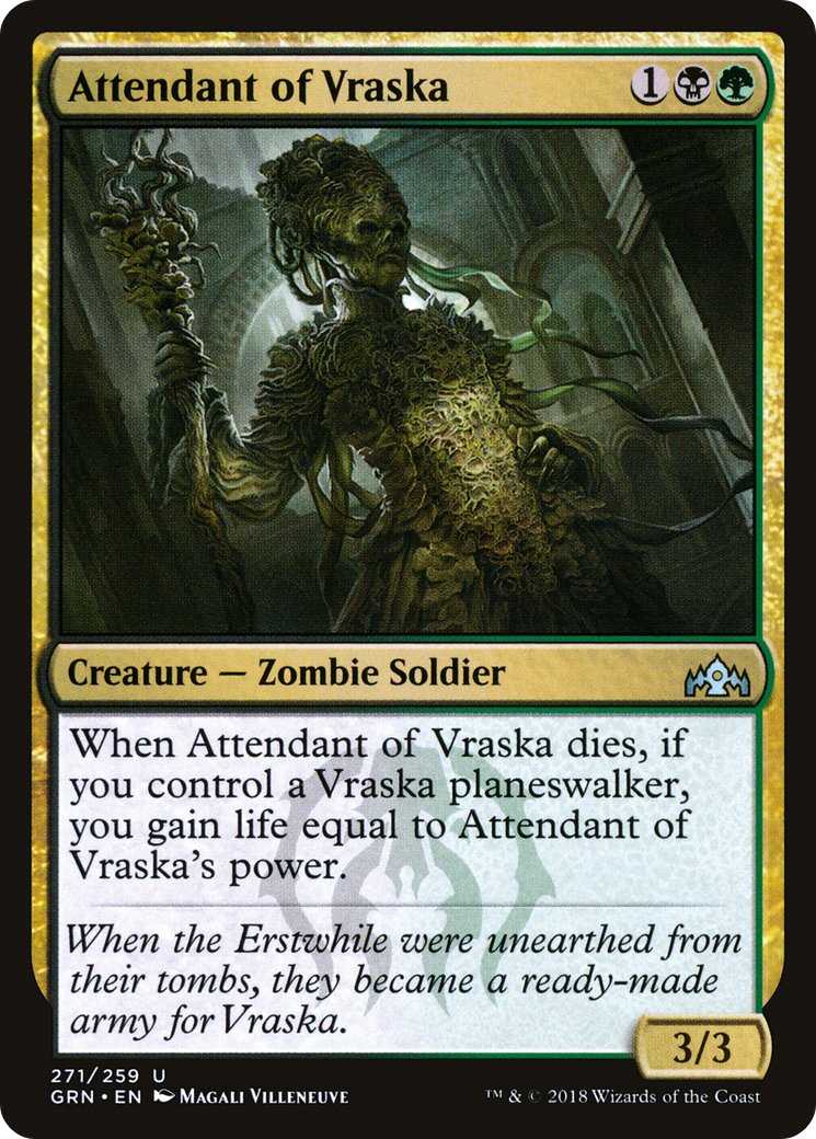 Attendant of Vraska [Guilds of Ravnica] | Silver Goblin