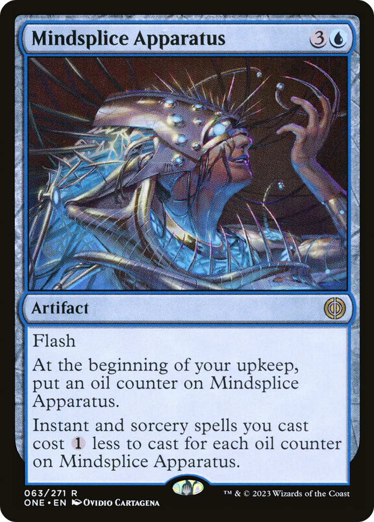 Mindsplice Apparatus [Phyrexia: All Will Be One] Foil