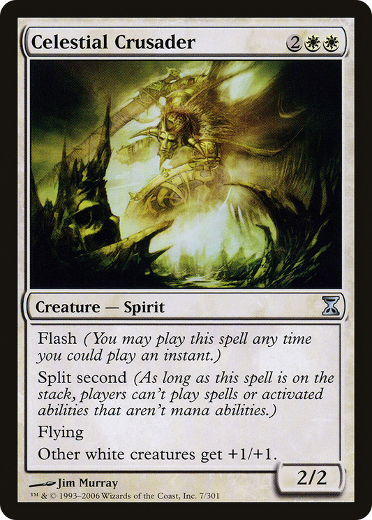 Celestial Crusader [Time Spiral] Foil