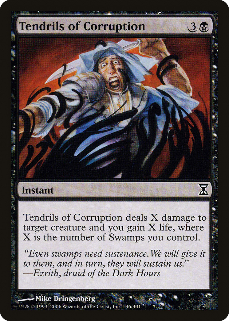 Tendrils of Corruption (136) Foil - Time Spiral