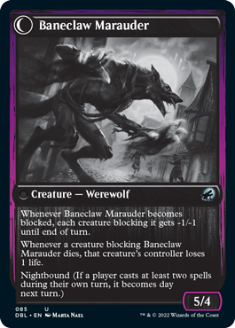 Baneblade Scoundrel (085) Foil - Innistrad: Double Feature